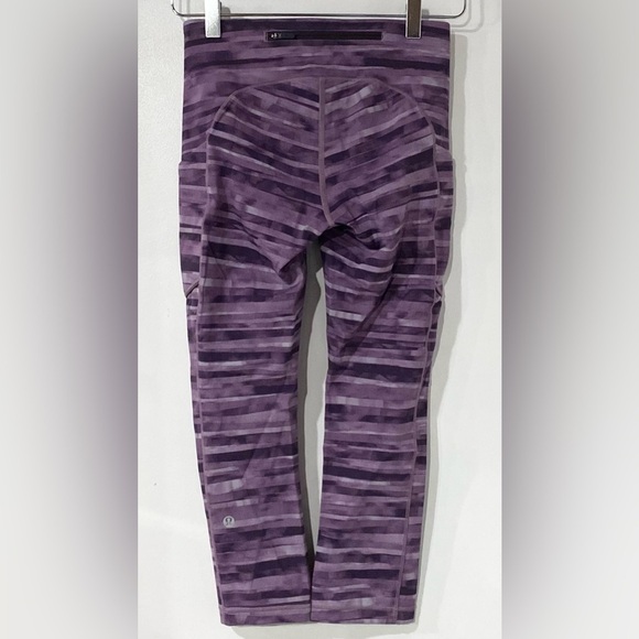 Lululemon Speed Up Crop *21" in Shadowed Smoked Mullberry 4 - Picture 3 of 8